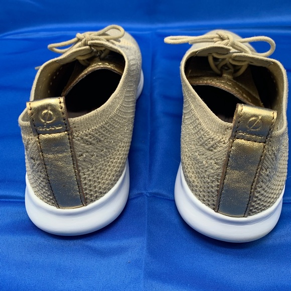 Cole Haan Shoes Womens ZERØGRAND Stitchlite Wingtip Oxford Beige W11154 (SB1) - Picture 4 of 7